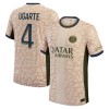 Maillot de Supporter Paris Saint-Germain Manuel Ugarte 4 Quatrième Jordan 2023-24 Pour Homme